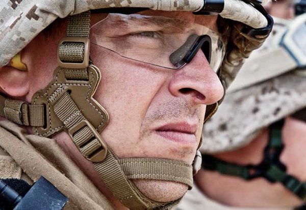 Soldier with Earplug